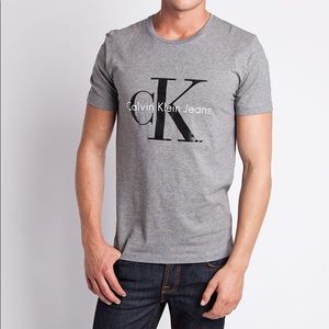 Calvin Klein Jeans Grey Tee